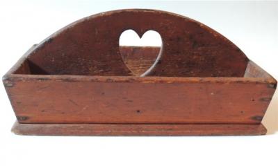 Early & Original Heart Cut Out Knife Box 
