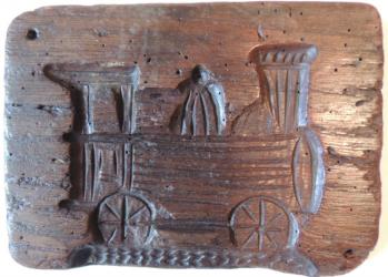 Very Early Steam Locomotive Mold