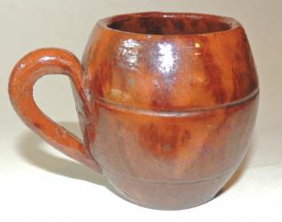 Early Redware Mug #2