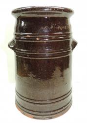 South Jersey Redware Butter Churn