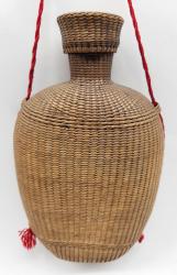 Wicker Covered Travelers Flask