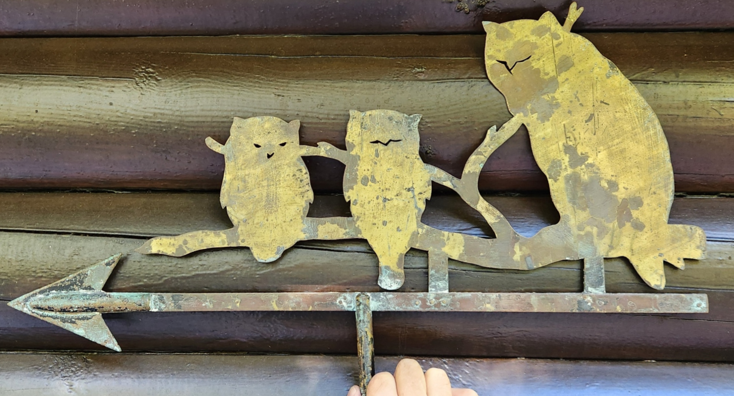 Brass Plated Copper Weathervane