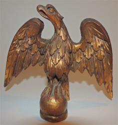 Hand Carved Federal American Eagle