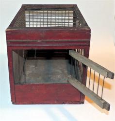 Antique Canary Cage for Coal Miners