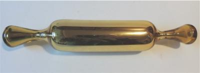 Unuasual Gold Mercury Glass Rolling Pin