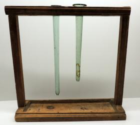 Rare 18th Century Candle Molds and Stand