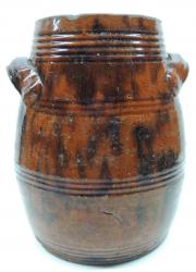 Dated 18th century Redware Jar