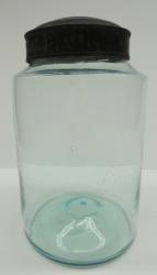Early Bottle Glass Apothecary Jar