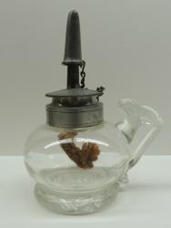 Early American Sparking Oil Lamp
