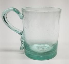 Early American Bottle Glass Mug