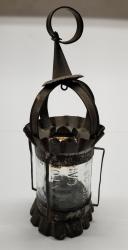 Early Tin Oil Lamp 