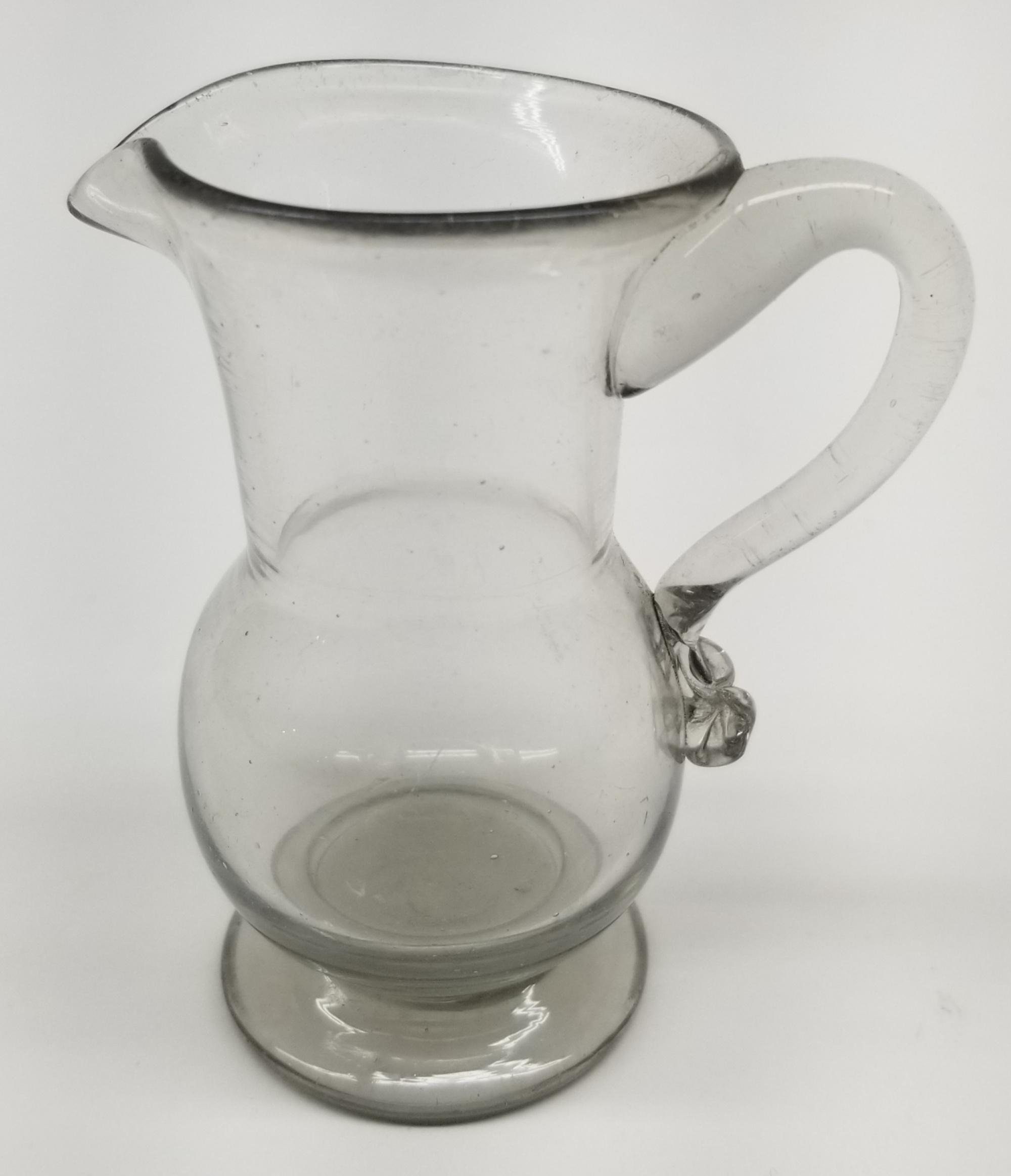 Early Clear Glass Creamer