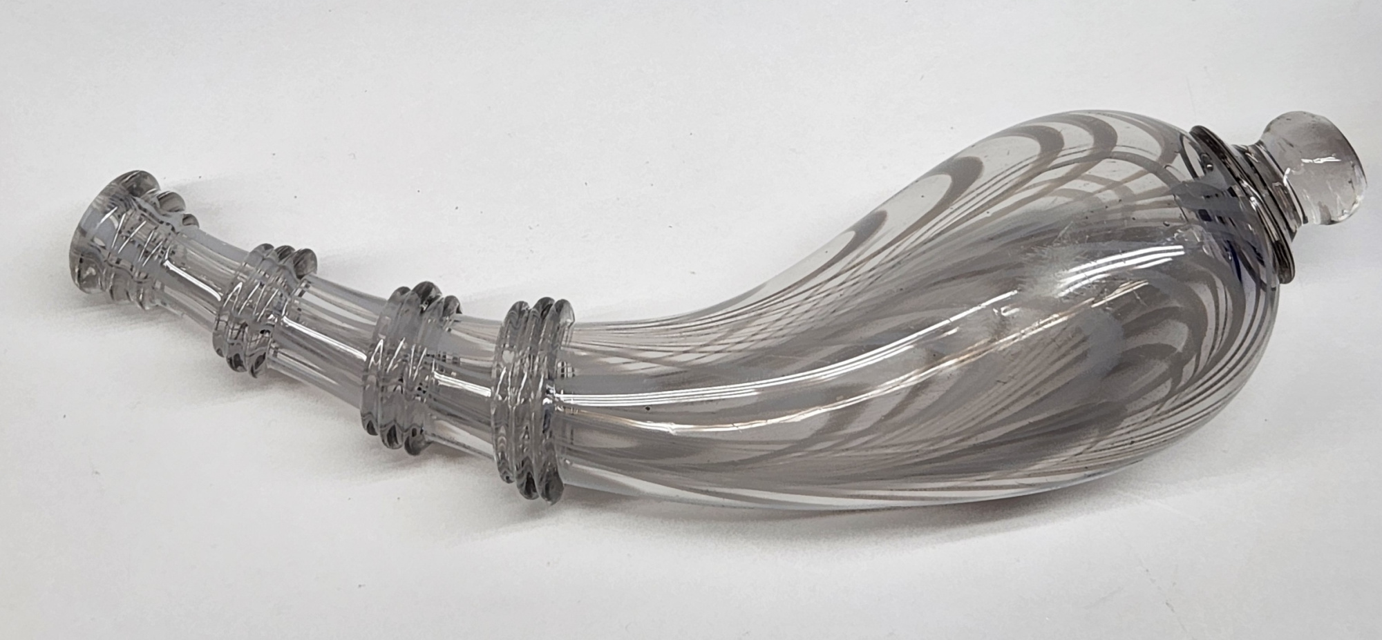 Mid 19th Century SJ Powder Horn 