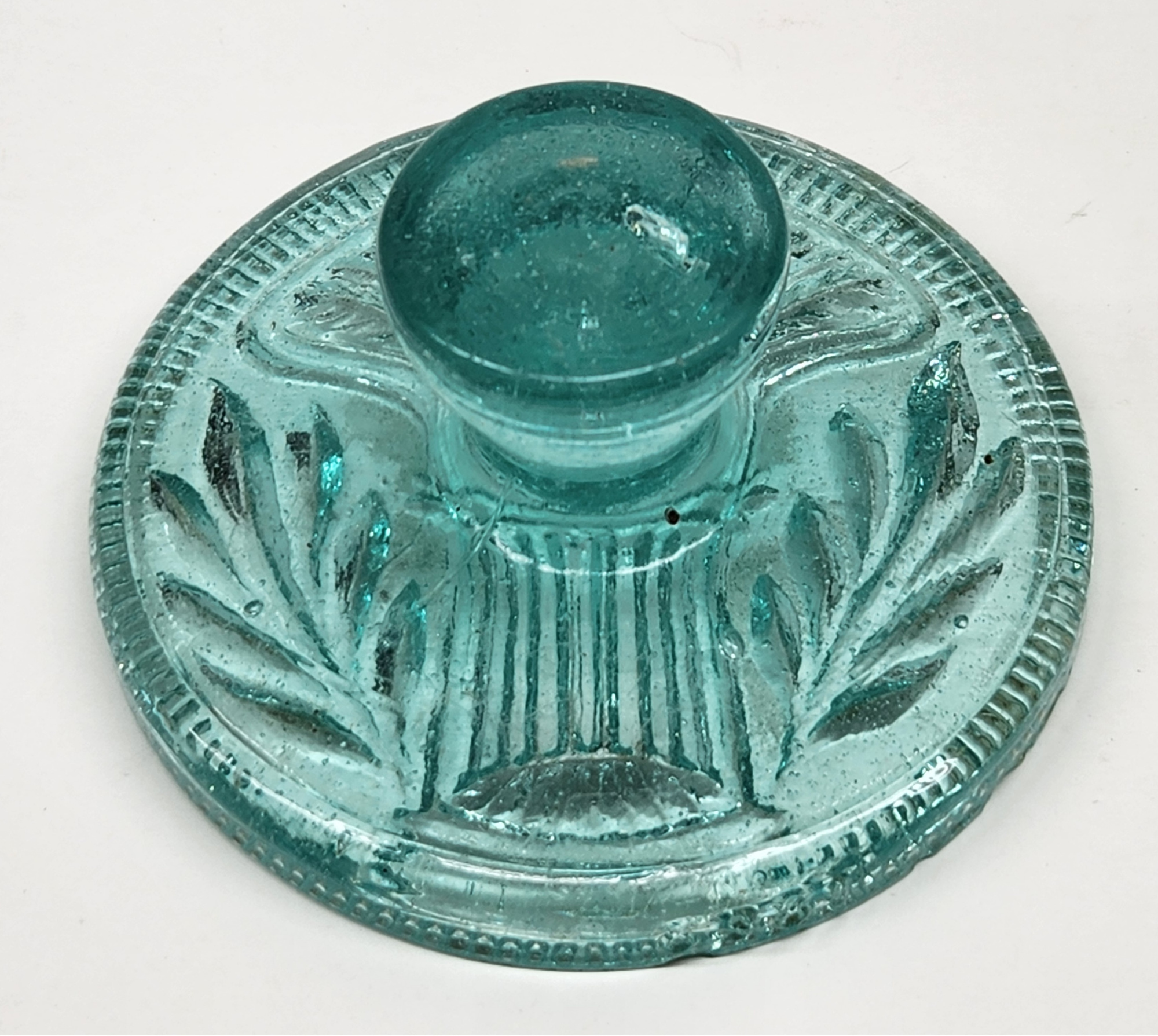 Patented 1869 Bottle Glass Butter Print