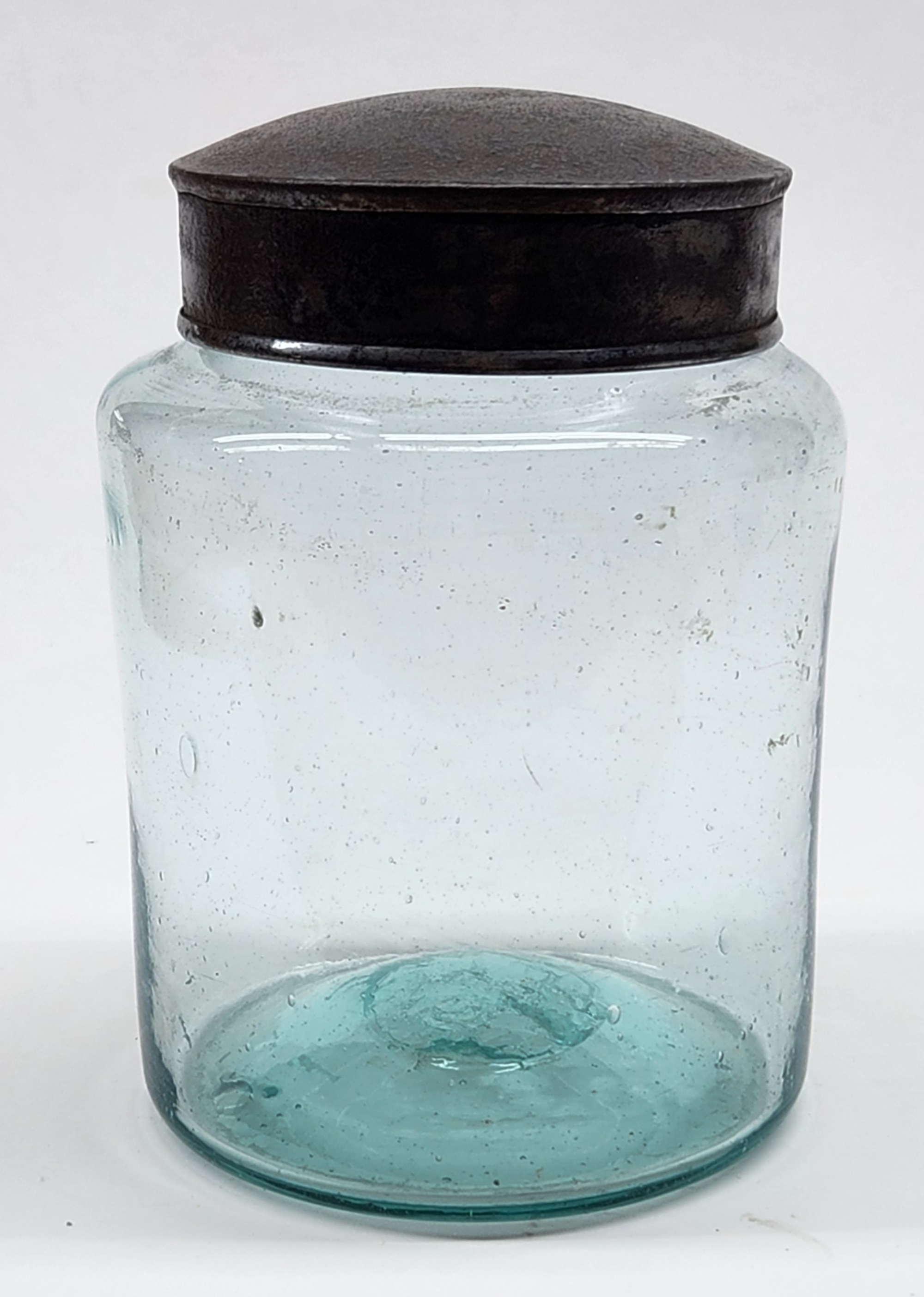 Early Aqua Storage Jar