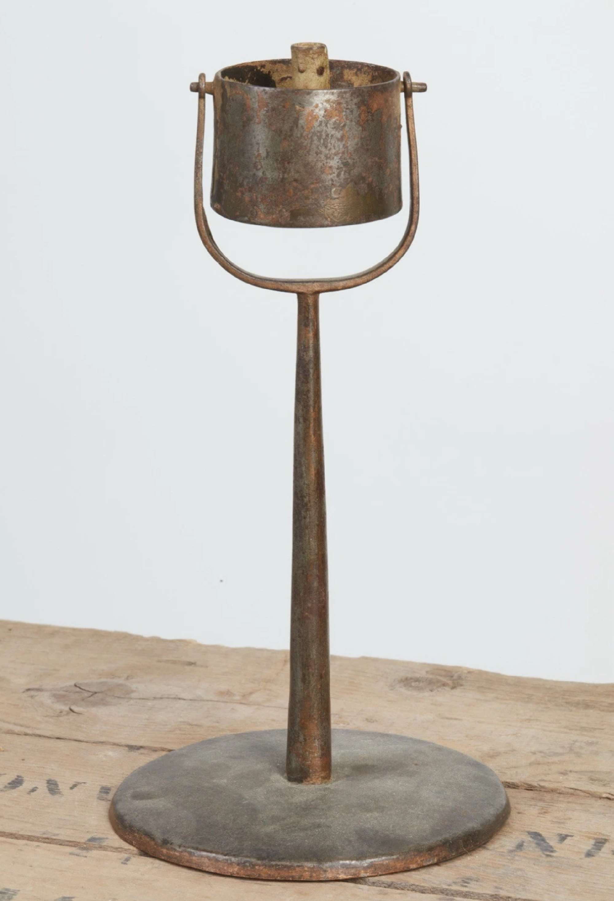 Early Pennsylvania Kettle Lamp