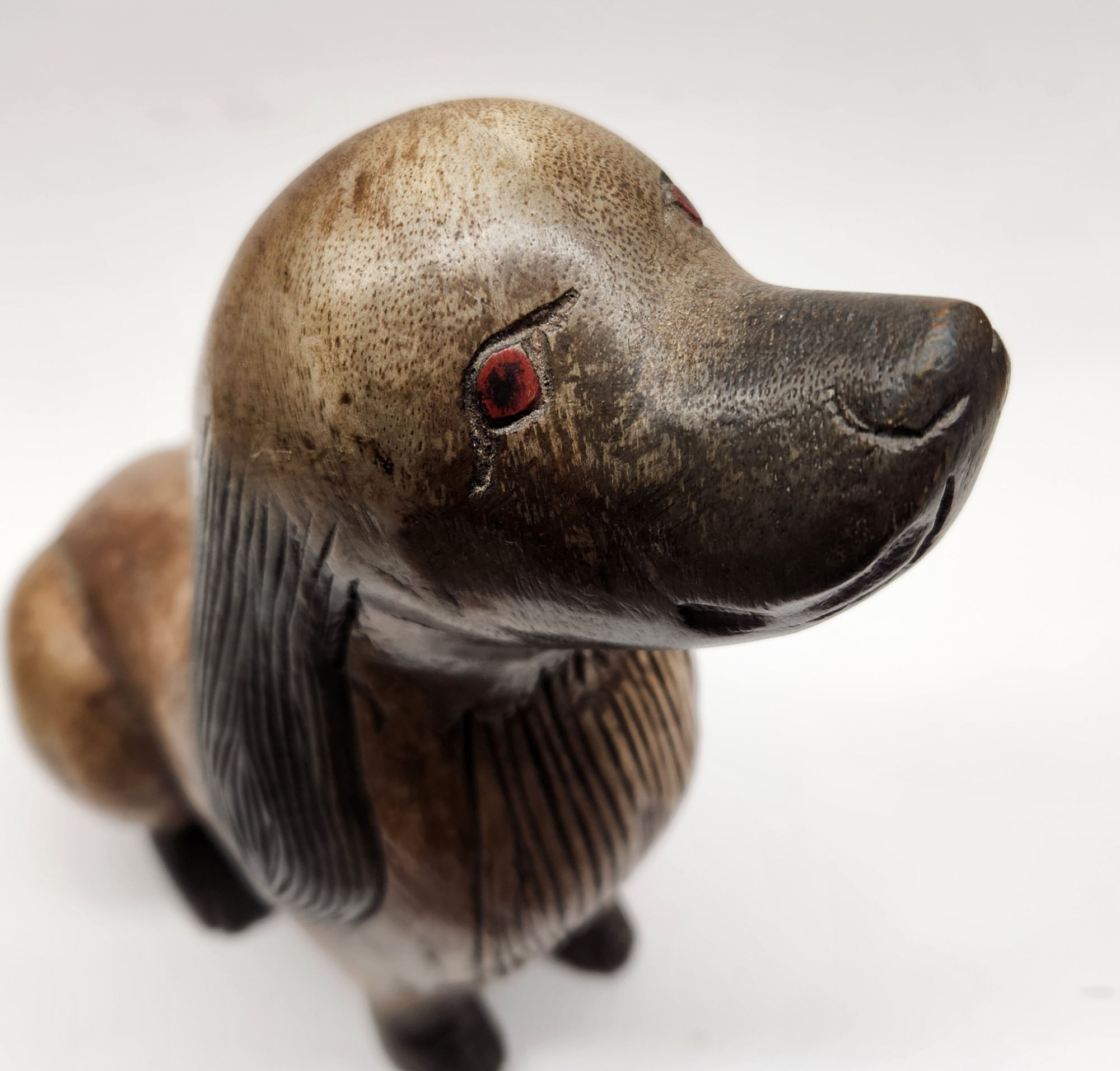 Fantastic Large Dog Carving