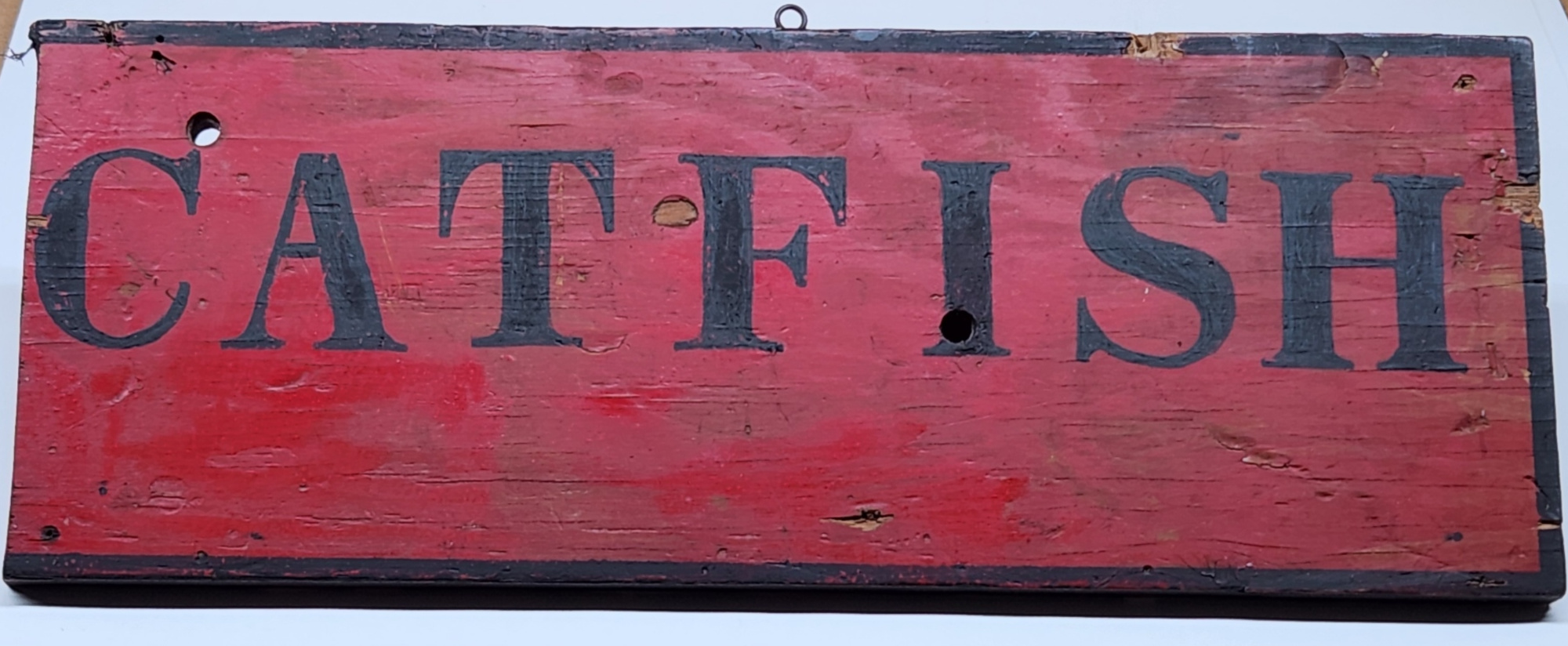 "CATFISH" Sign