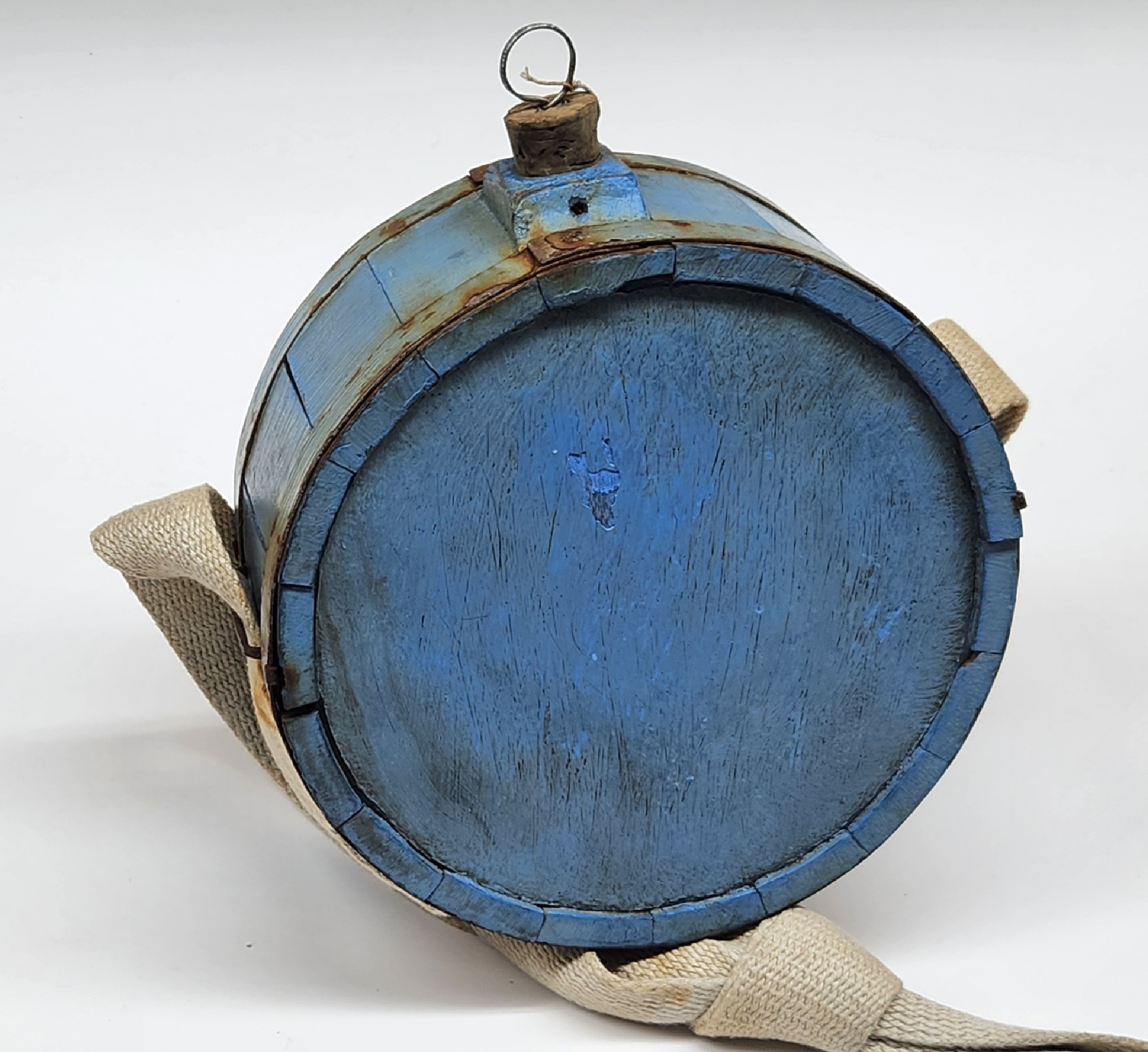 19th Century American Painted Canteen