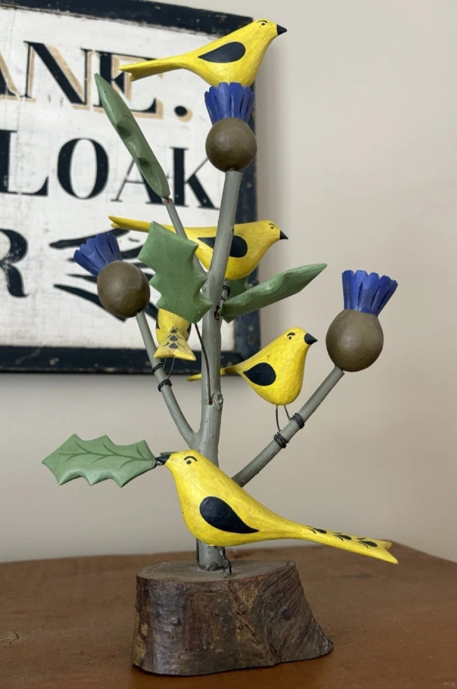 Bird Tree by John Carlton 1987 