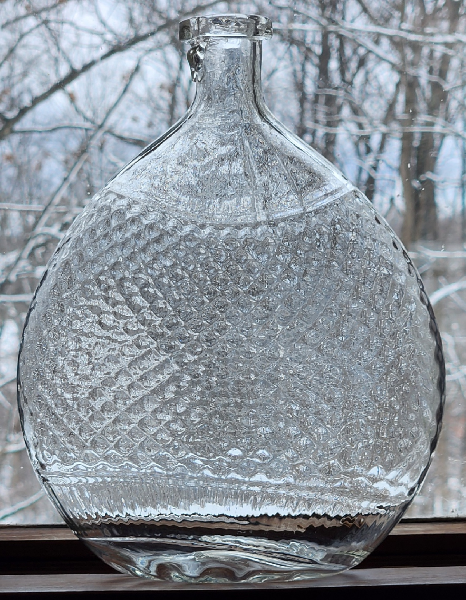 Early Large Grandfather Bottle