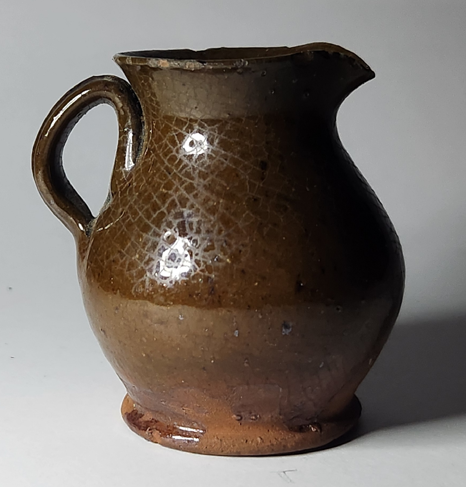 2 1/2" Redware Creamer