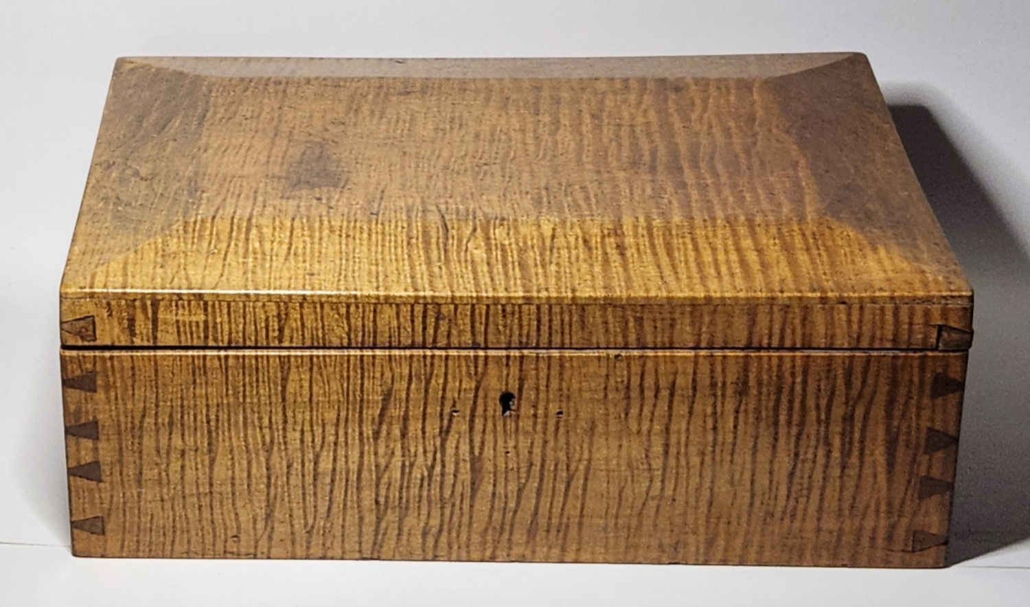 Tiger Maple Document Box