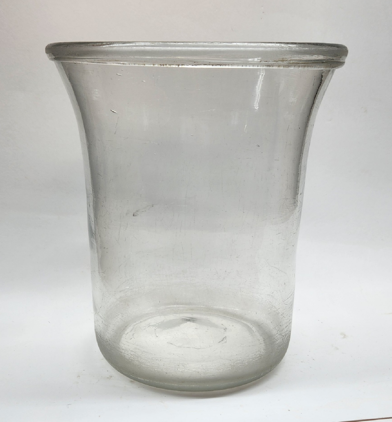 Huge 18th Century American Utility Milk Bowl