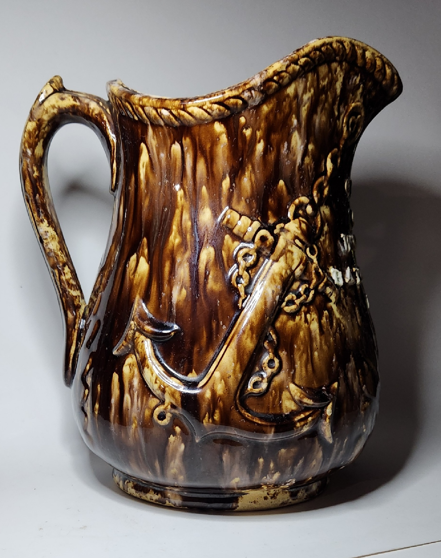 Rare Signed NJ Presentation Pitcher w/Frog 