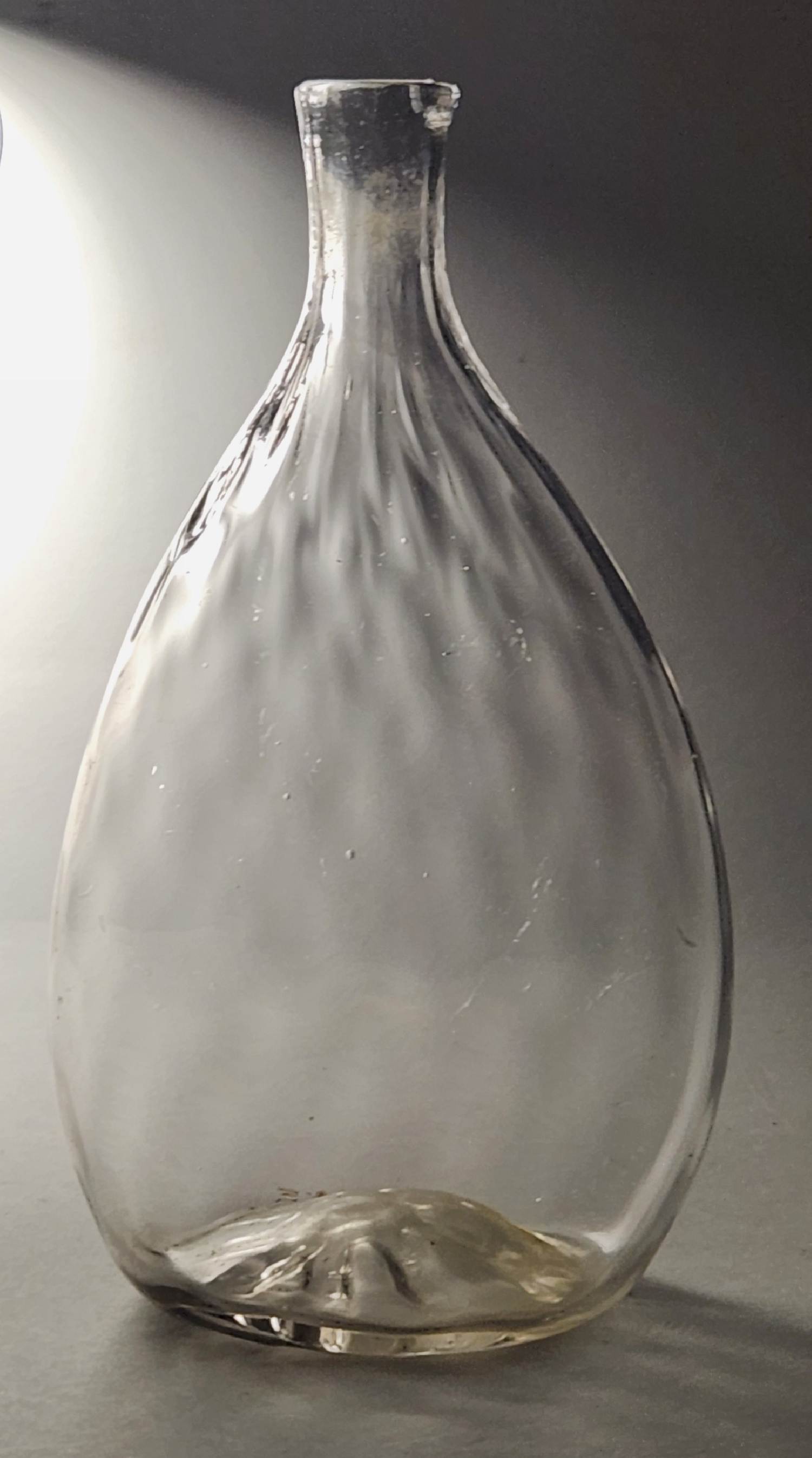 Early Patterned Pocket Flask